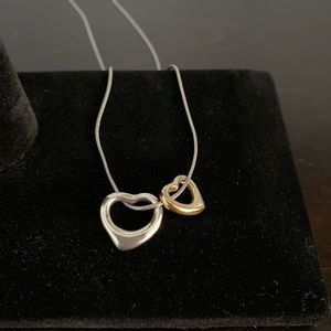 Hearts pendant necklace